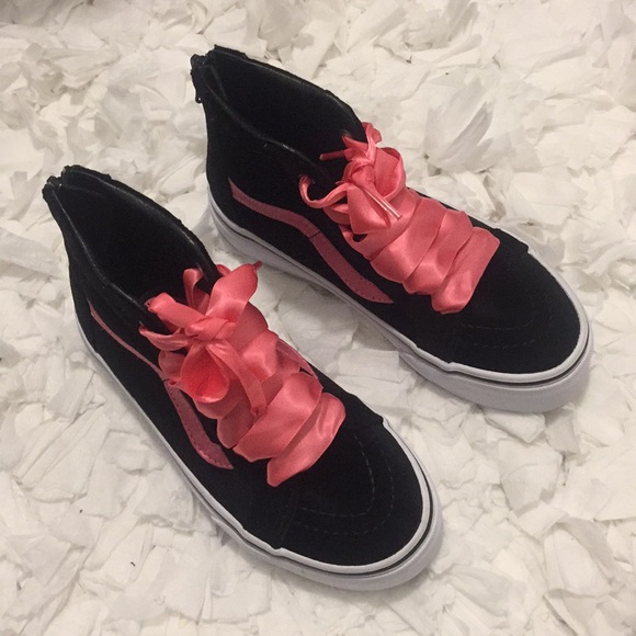 girls hi top vans